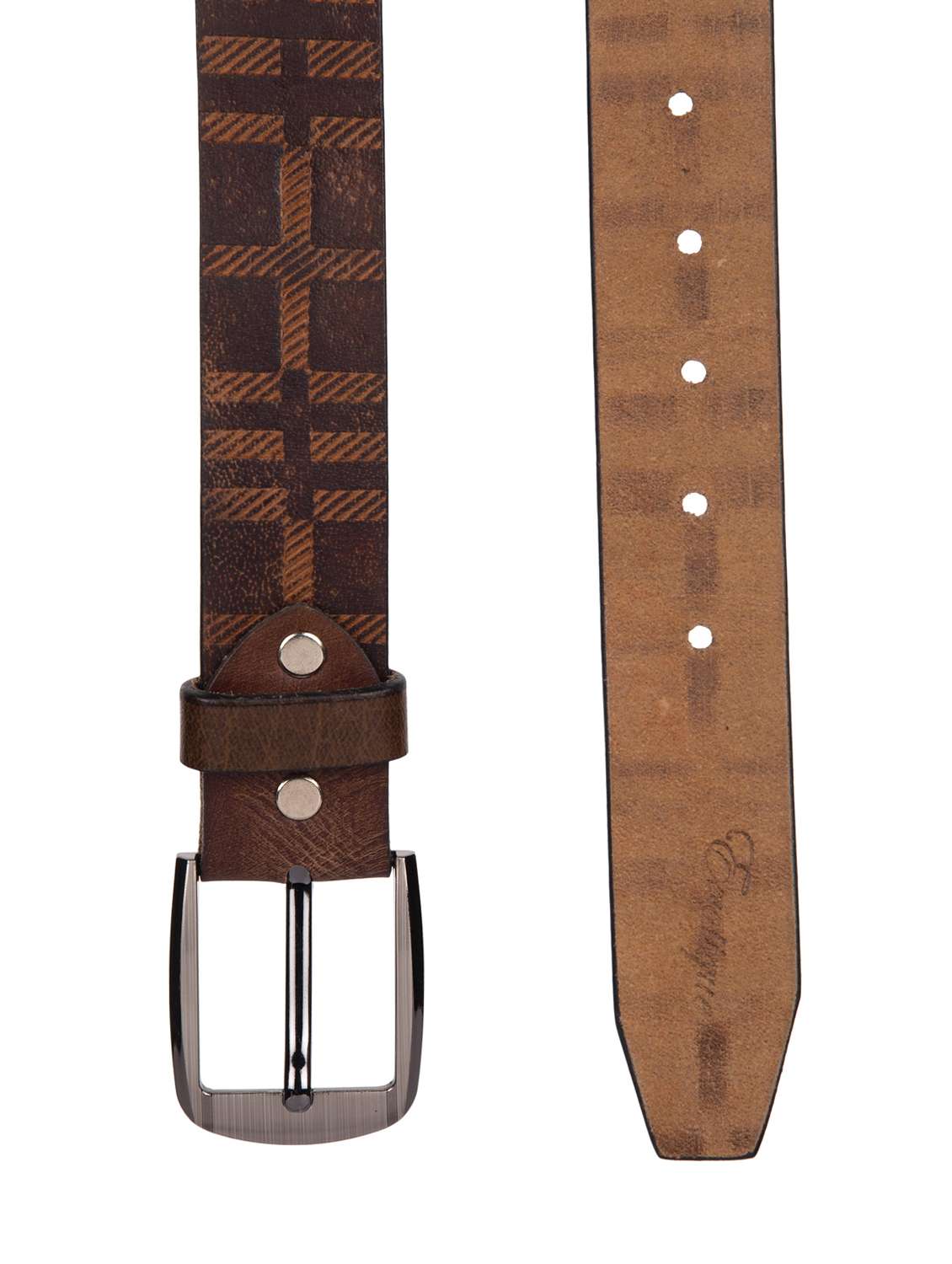 brown leather belt - 16108591 -  Standard Image - 1