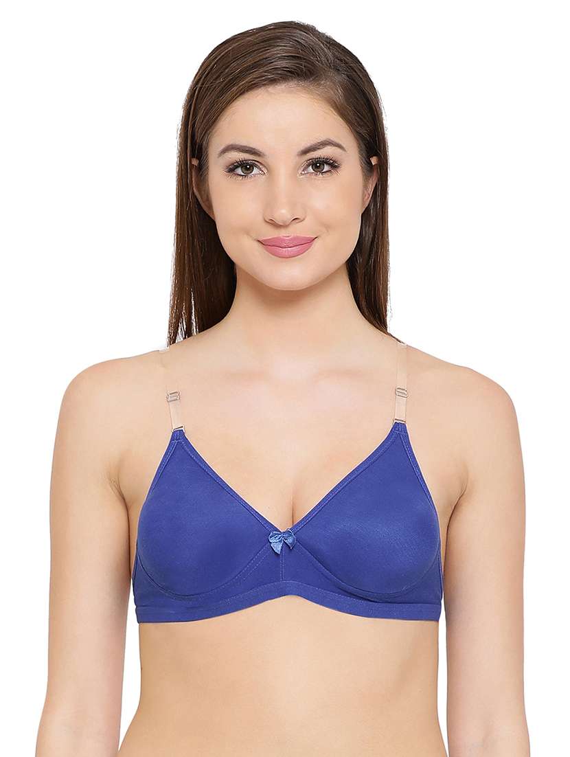 bow patch backless bra