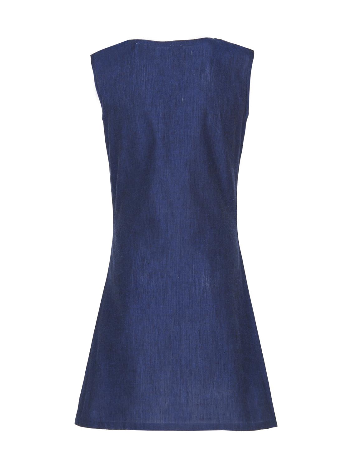blue denim frock - 16120582 - Standard Image - 1