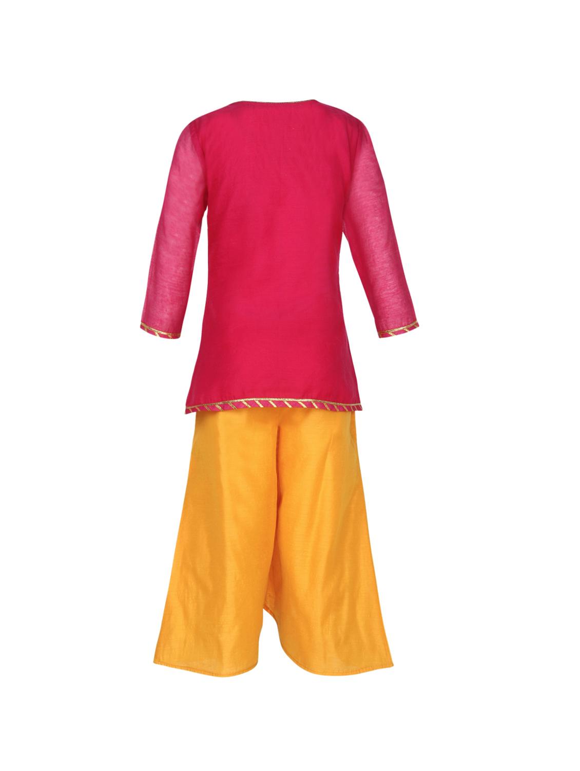 pink cotton suit set - 16128711 - Standard Image - 1