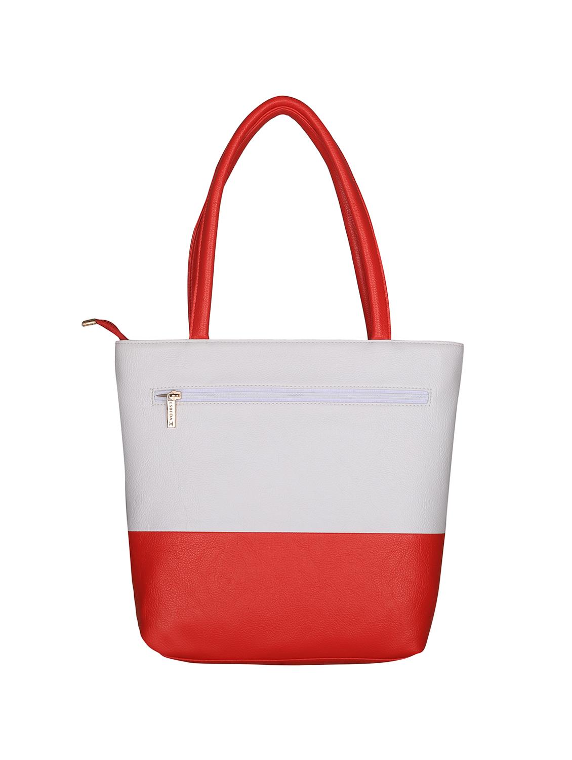red leatherette (pu) regular handbag and sling bag combo - 16131463 - Standard Image - 1