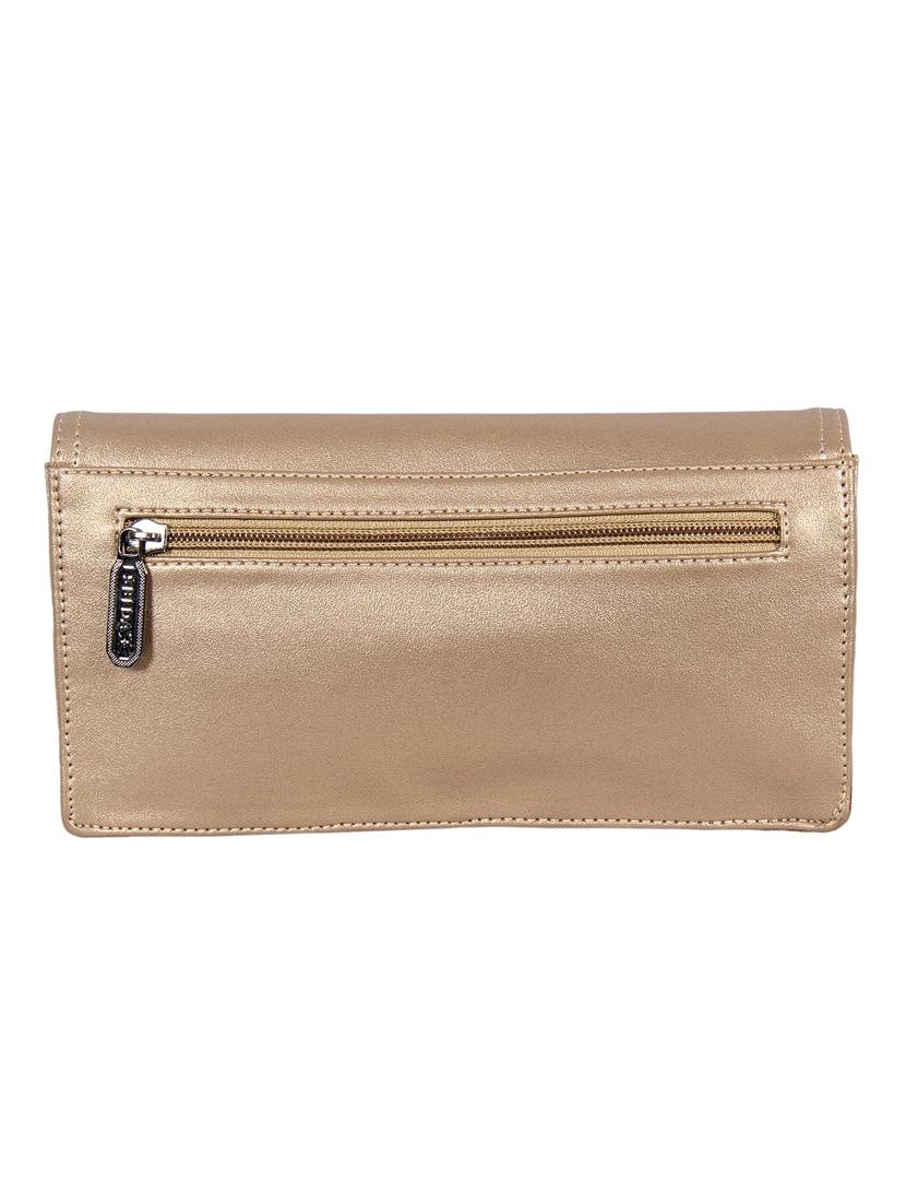 gold leatherette (pu wallet - 16131711 -  Standard Image - 1