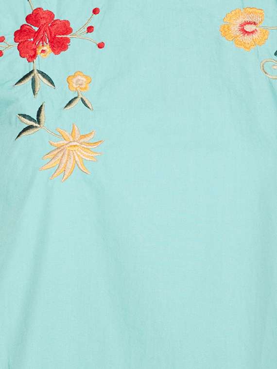 women's straight round neck top - 16133668 -  Standard Image - 4