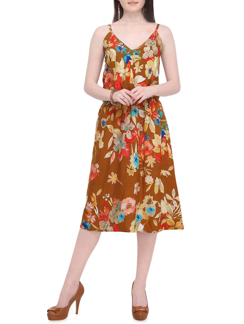 women's  floral dress