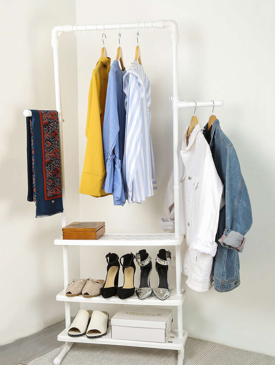 plastic mutli-function rack