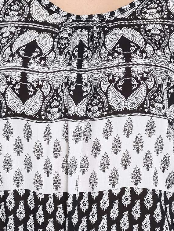 women's belted bagru dress - 16136106 -  Standard Image - 4