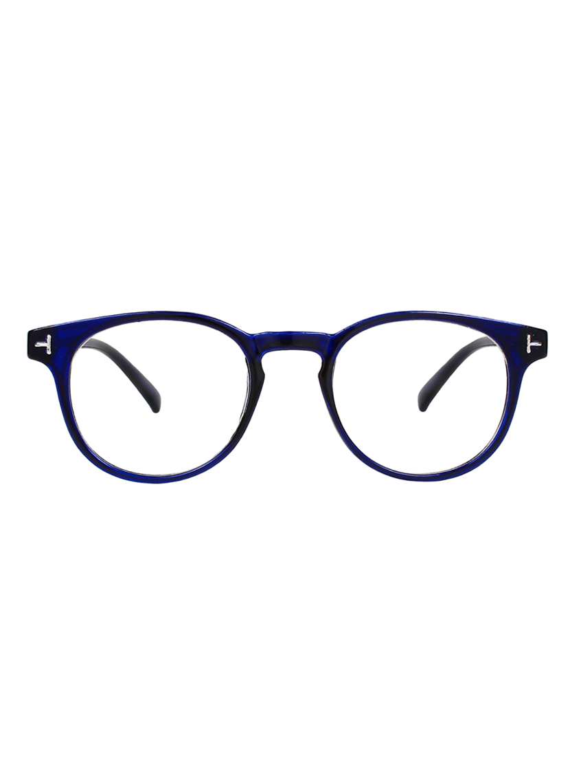 abner blue oval spectacle frame abfr-485