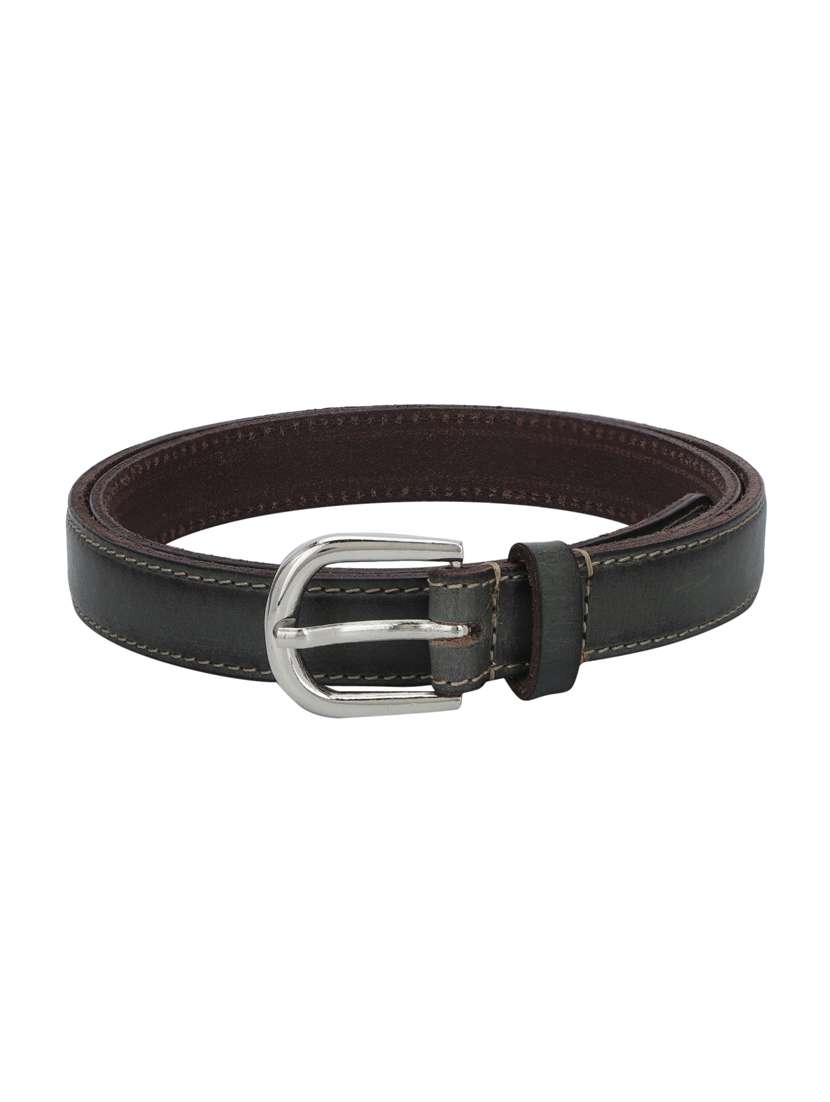 green leather belt - 16137506 - Standard Image - 1