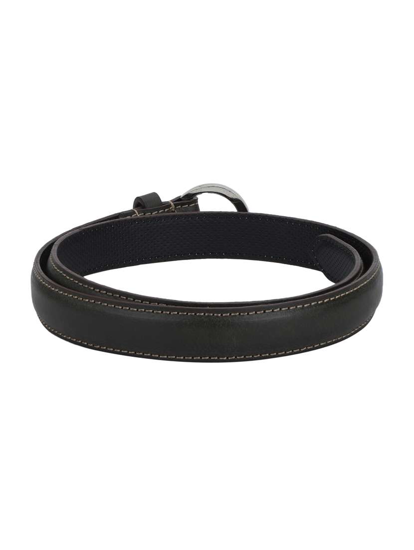 black leather  belt - 16137508 -  Standard Image - 1