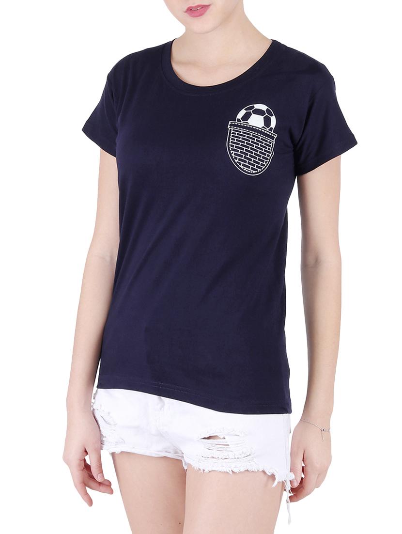 round neck graphic print tee - 16137994 -  Standard Image - 1