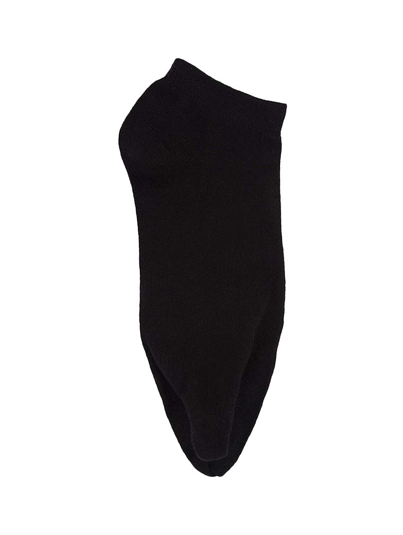 set of 3 black cotton ankle length sock - 16138605 - Standard Image - 1