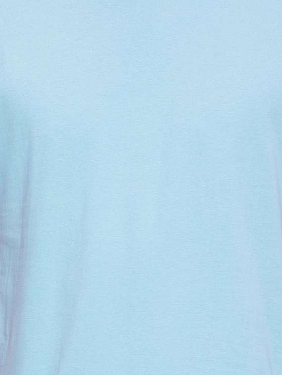 blue solid tshirt - 16142284 -  Standard Image - 4