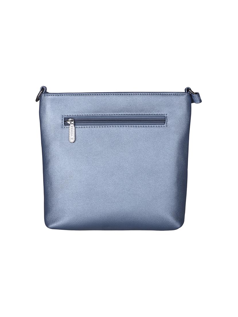 blue leatherette (pu) sling bag - 16168487 - Standard Image - 1