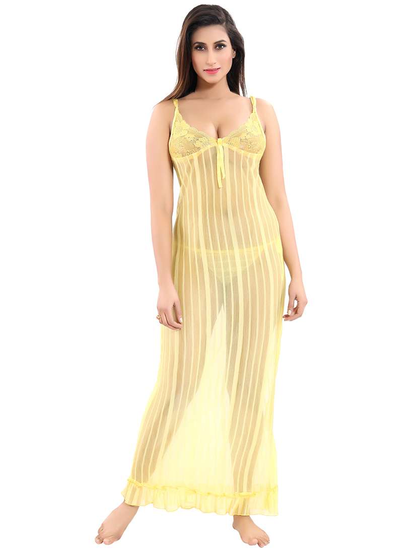 set of 2 lace detail nighties - 16177589 -  Standard Image - 4