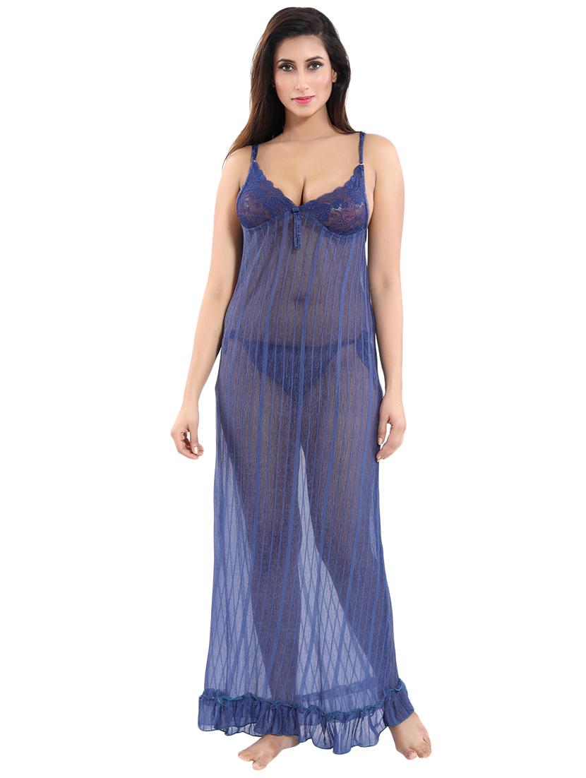 set of 2 lace detail nighties - 16177605 - Standard Image - 1