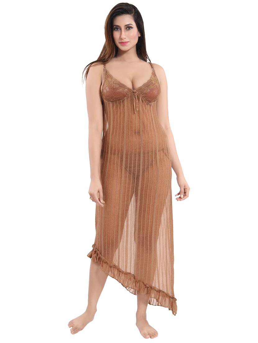 set of 2 lace detail nighties - 16177605 - Standard Image - 4