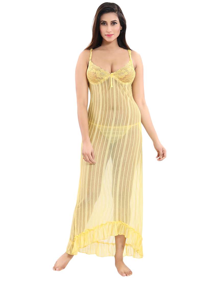 set of 2 lace detail nighties - 16177606 -  Standard Image - 4