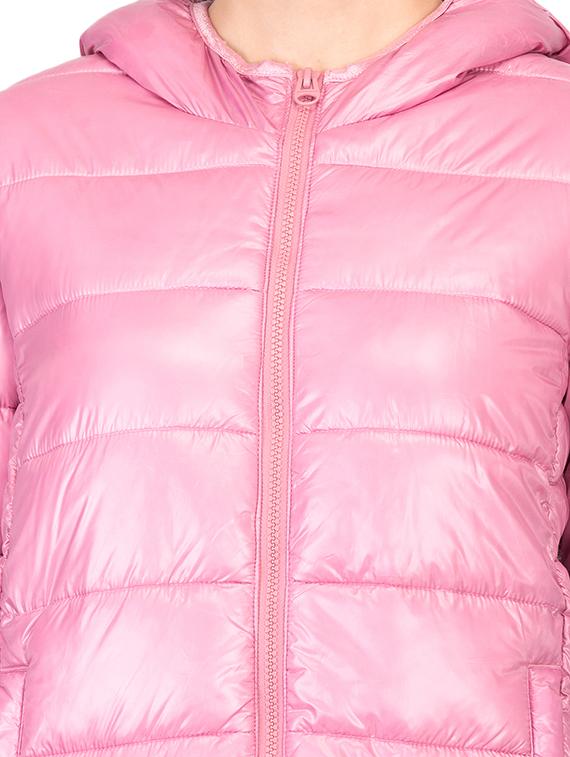 hooded neck quilted jacket - 16179906 - Standard Image - 4