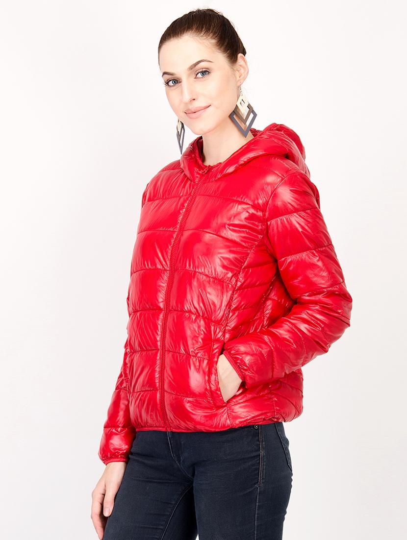 hooded neck quilted jacket - 16179910 -  Standard Image - 1