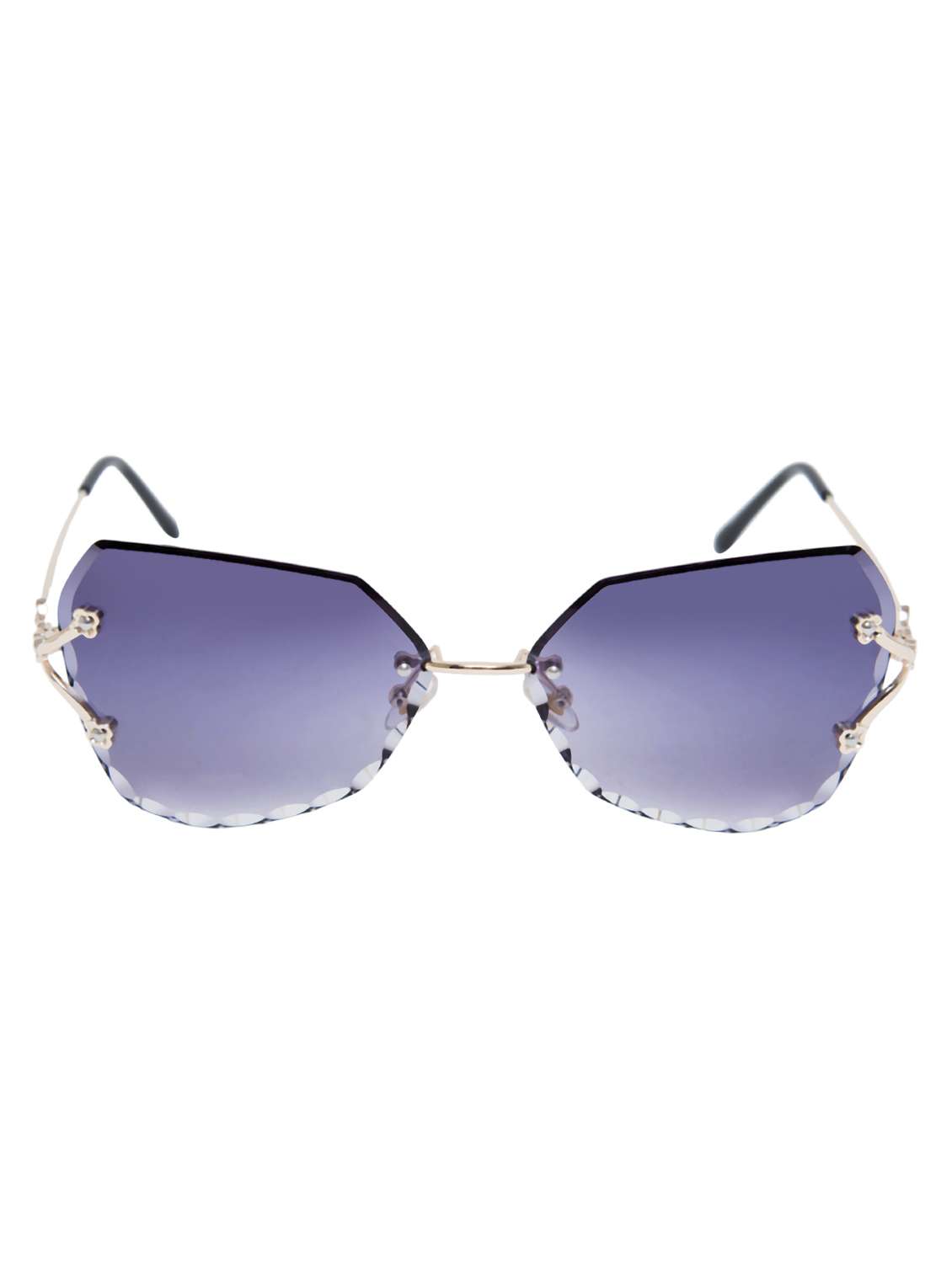 erminio palamino rimless sunglasses for women