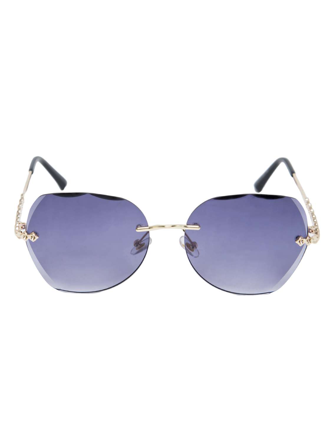 erminio palamino rimless sunglasses for women