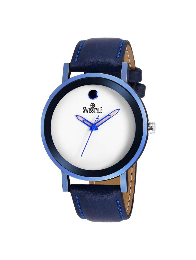 round dial analog watch-(ss-mv-001)