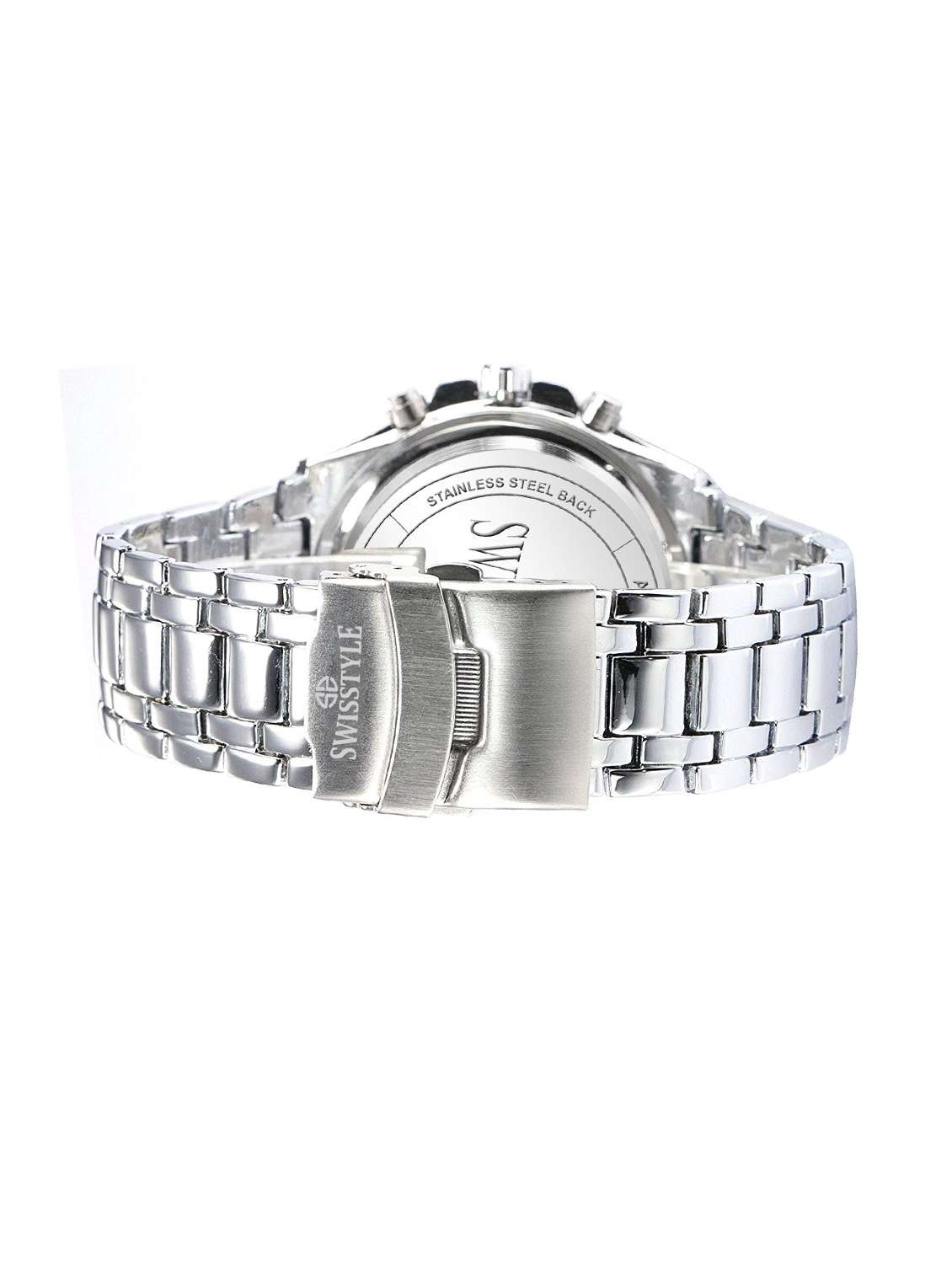 round dial analog watch-(ss-gr6622-blk-ch) - 16189644 -  Standard Image - 1