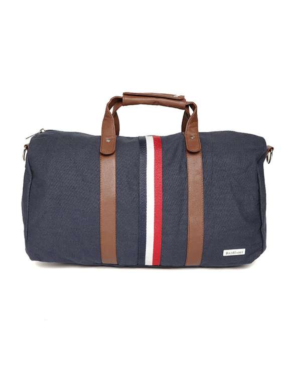 blue canvas dufflebag - 16193298 -  Standard Image - 1