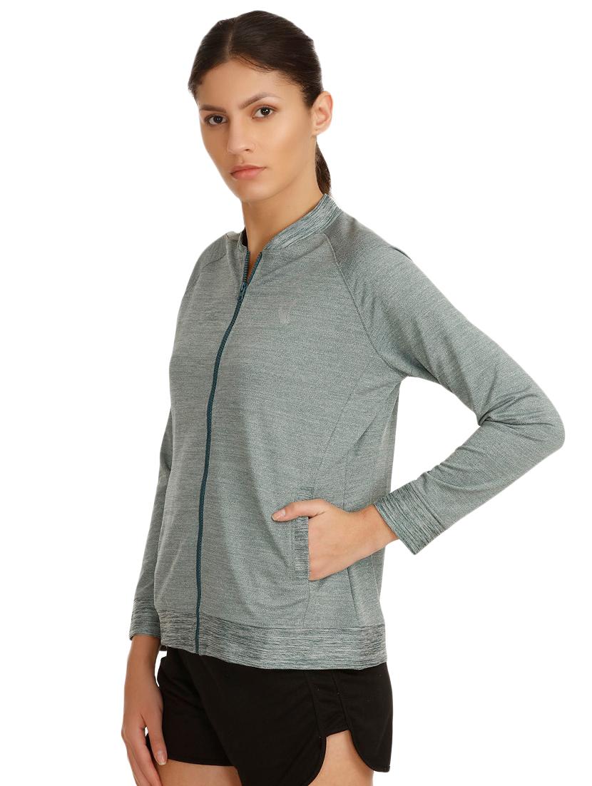 raglan sleeved zip up jacket - 16194239 -  Standard Image - 1
