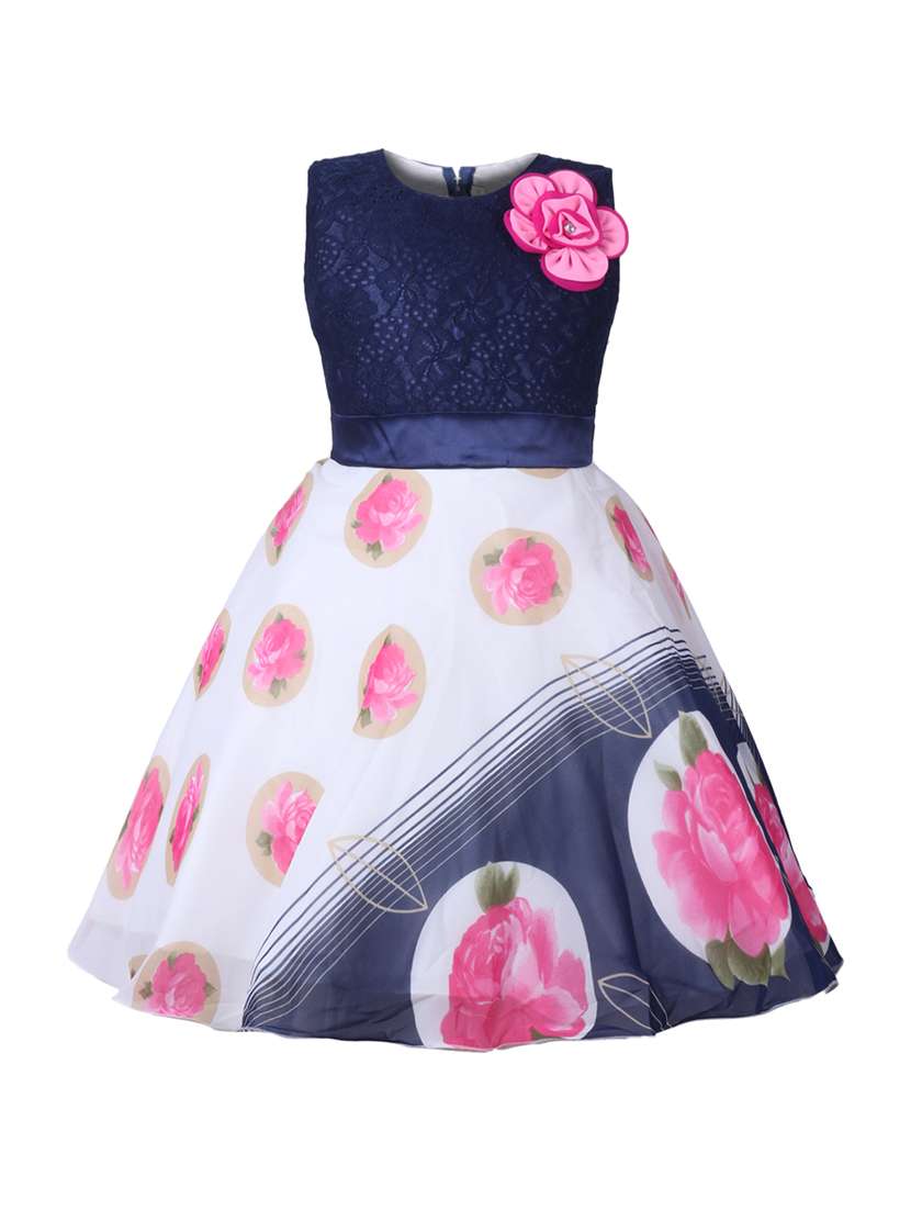 blue cotton frock