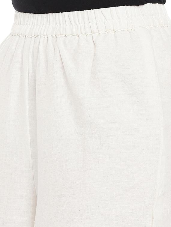 solid straight palazzo - 16215189 - Standard Image - 4