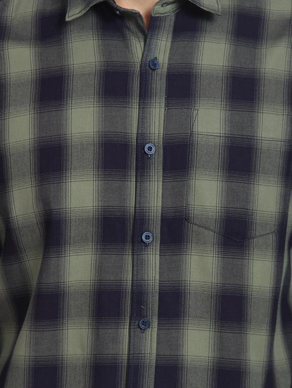 multi colored checkered casual shirt - 16217459 - Standard Image - 4