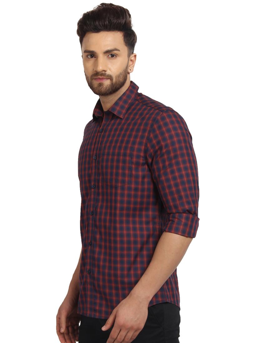 multi colored checkered casual shirt - 16217463 - Standard Image - 1