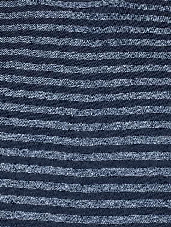 navy blue striped t-shirt - 16218808 - Standard Image - 4