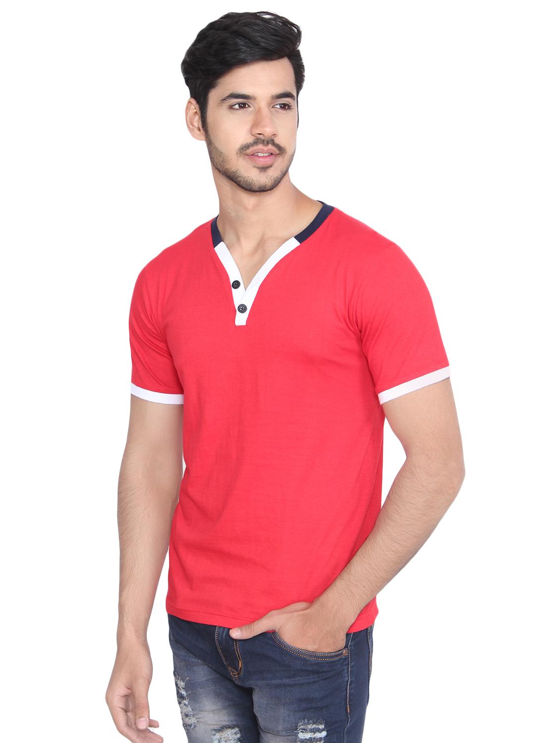 red solid t-shirt - 16219388 - Standard Image - 1