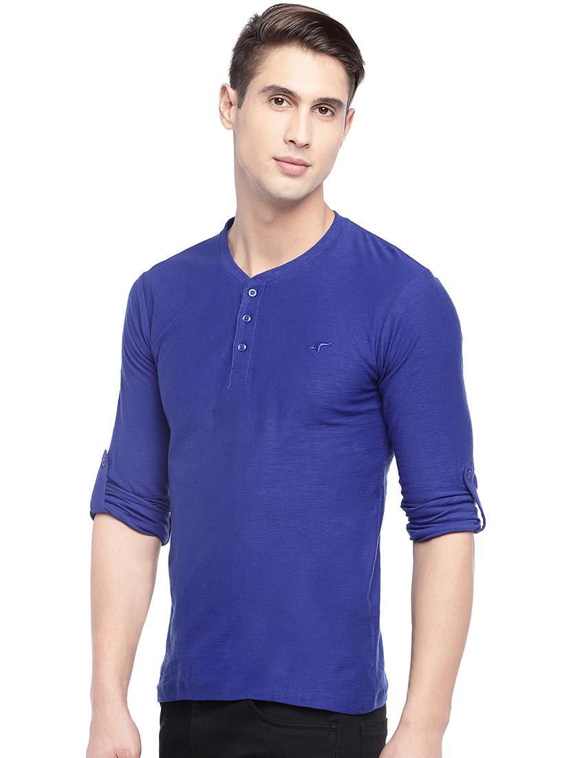 purple solid t-shirt - 16220265 - Standard Image - 1