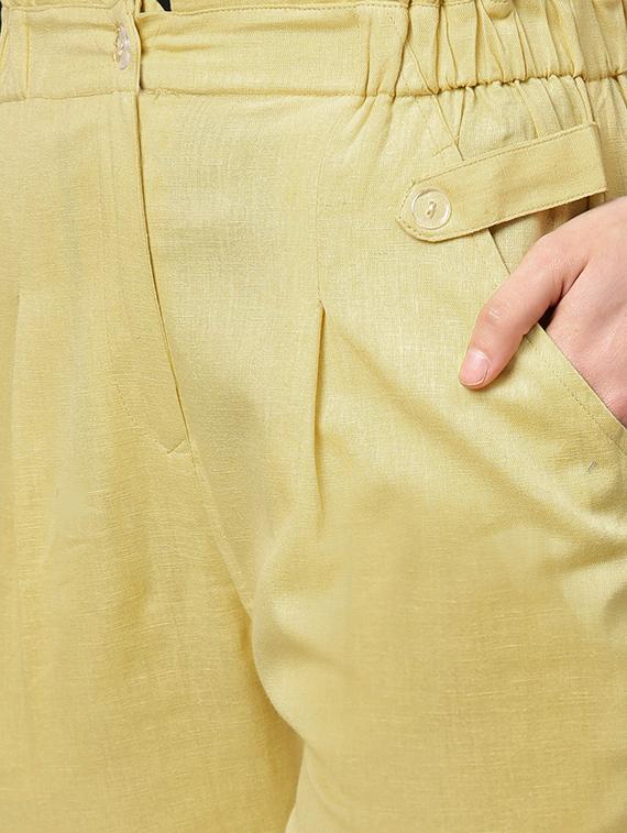 frill waist slim fit trouser - 16225936 - Standard Image - 4
