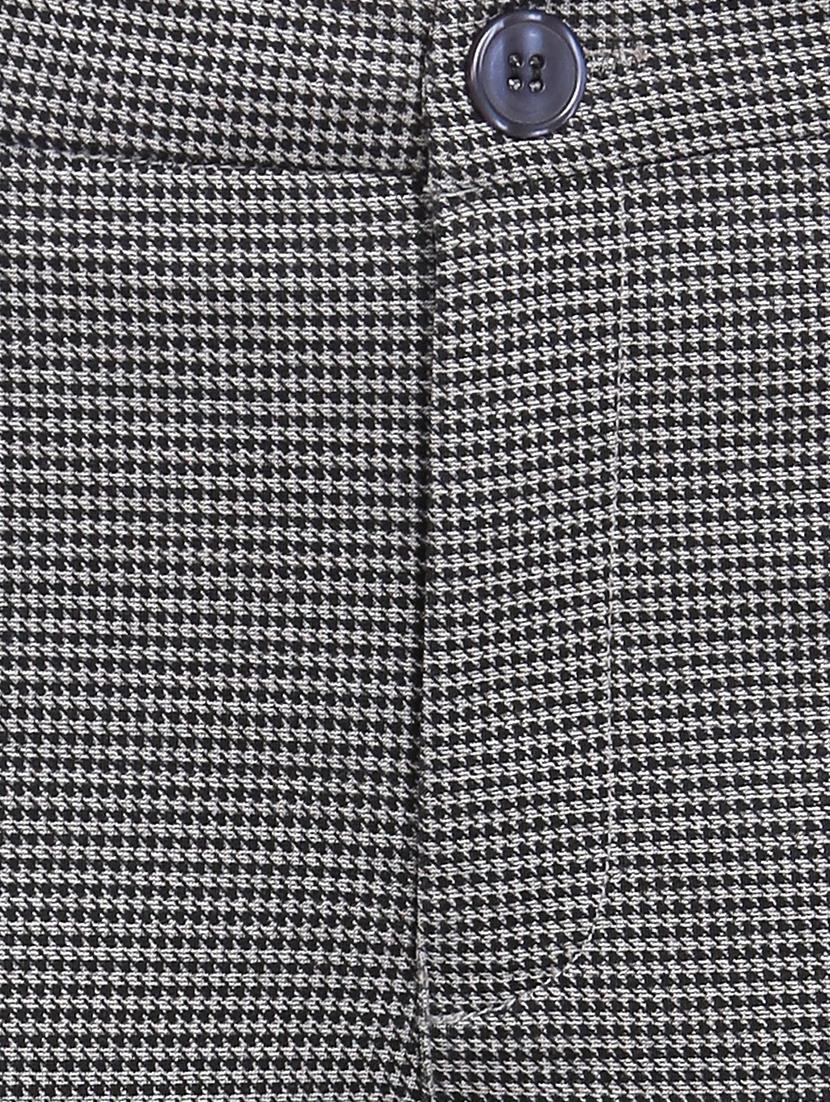 houndstooth flat front trouser - 16226895 - Standard Image - 4