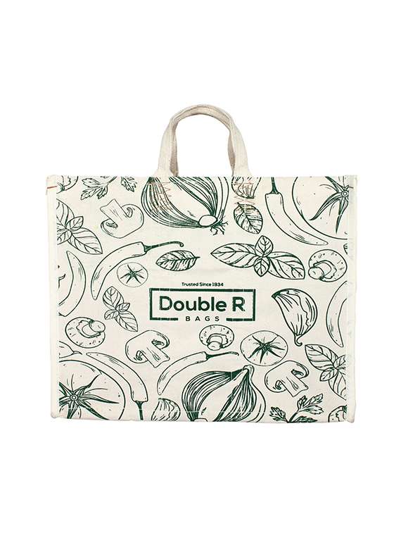 large heavy duty waterproof multi pocket laundry basket with full handles (18x11x14.50)