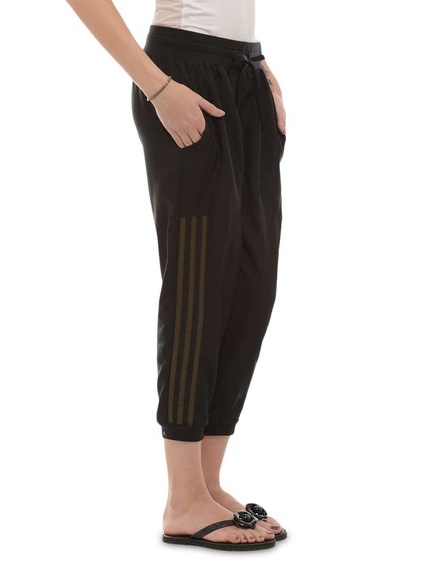 side striped drawstring capri - 16227453 - Standard Image - 1