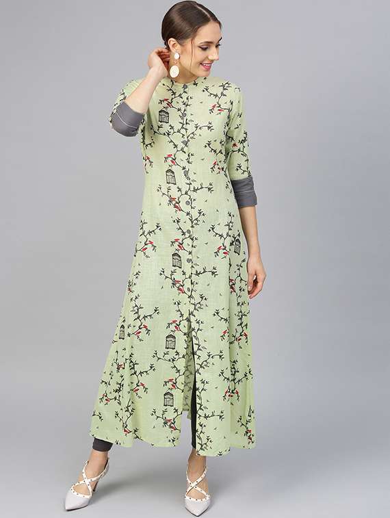 conversational a-line kurta