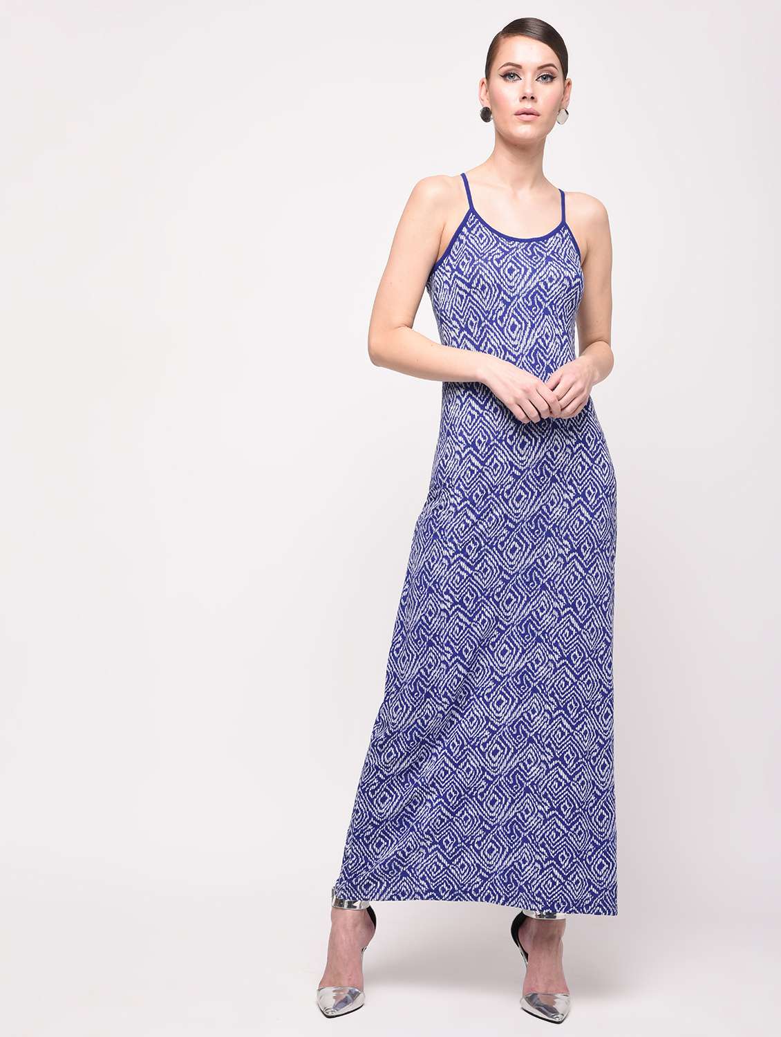 cami neck maxi dress