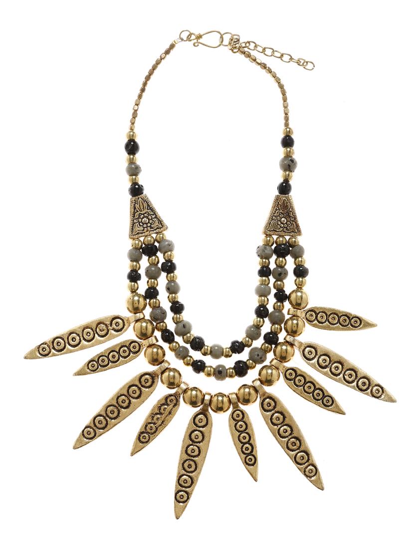 women ethnic daily wear designer necklace - 16234659 - Zoom Image - 0