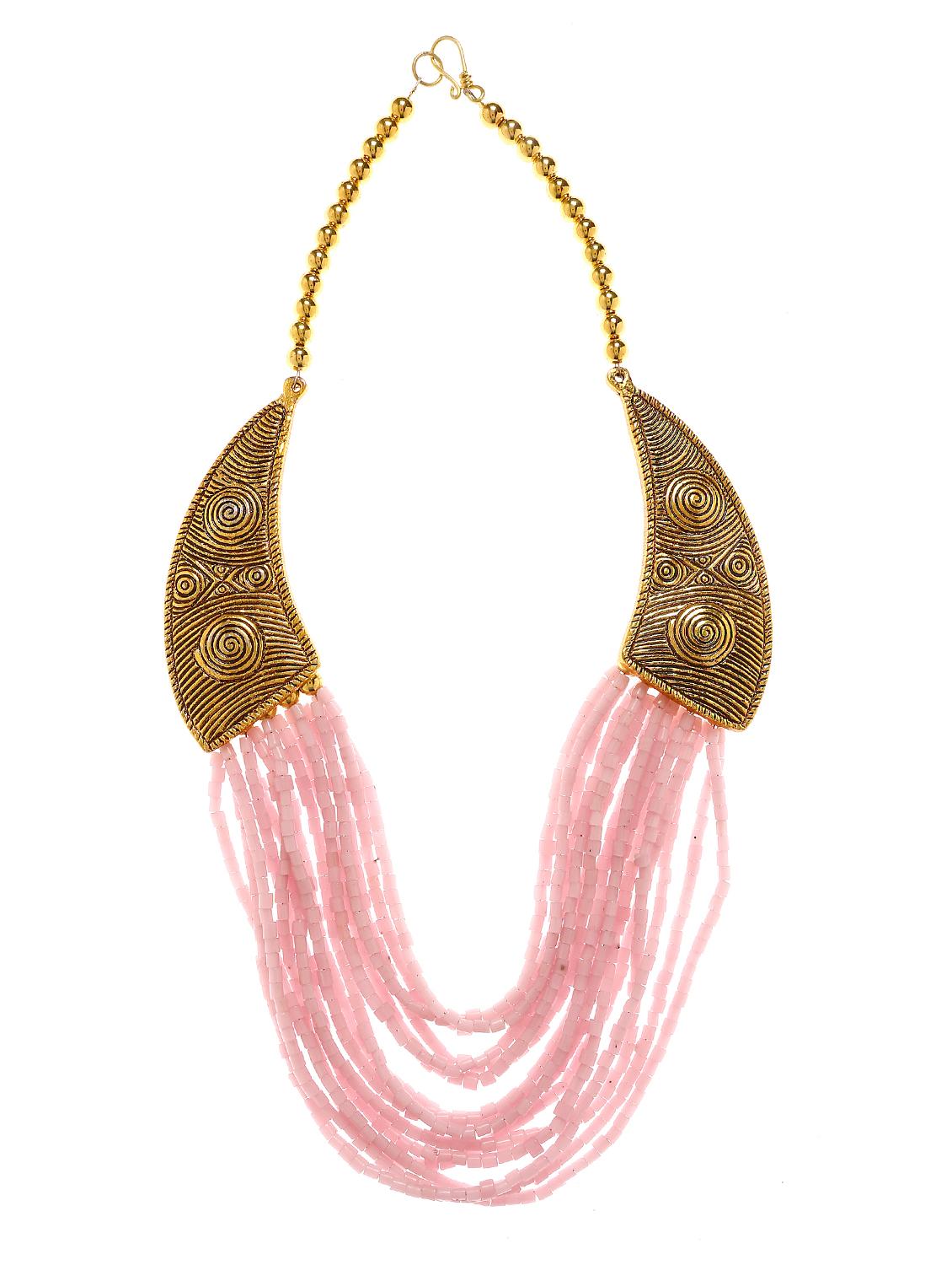 women ethnic daily wear designer necklace - 16234663 - Zoom Image - 0