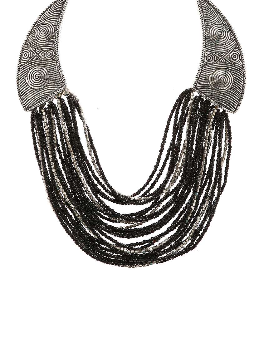 women ethnic daily wear designer necklace - 16234665 - Standard Image - 1