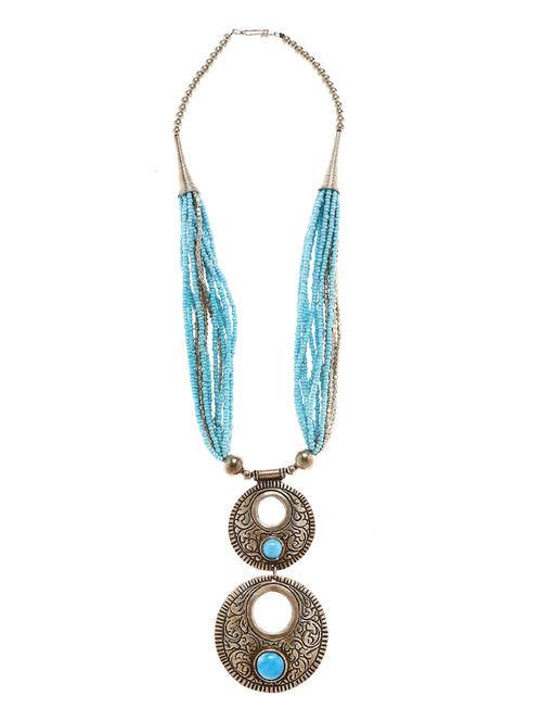 women ethnic daily wear designer necklace - 16234670 - Standard Image - 0