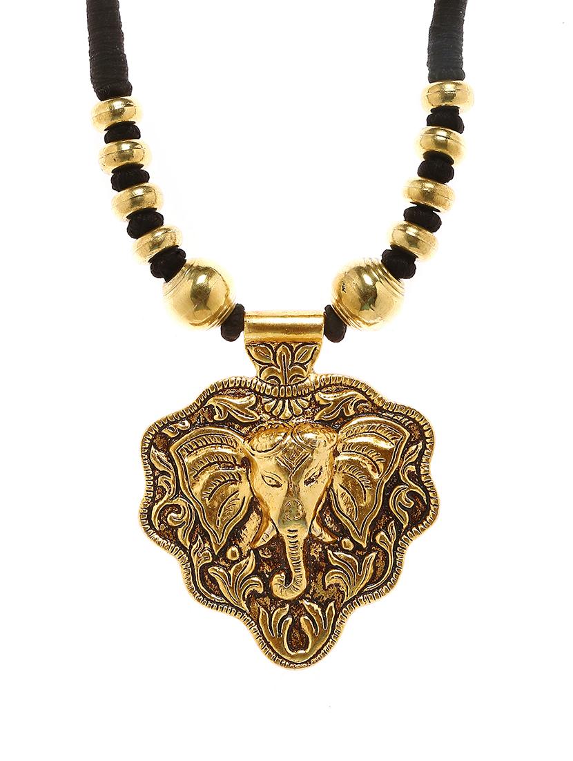 women ethnic daily wear designer necklace - 16234677 - Standard Image - 1