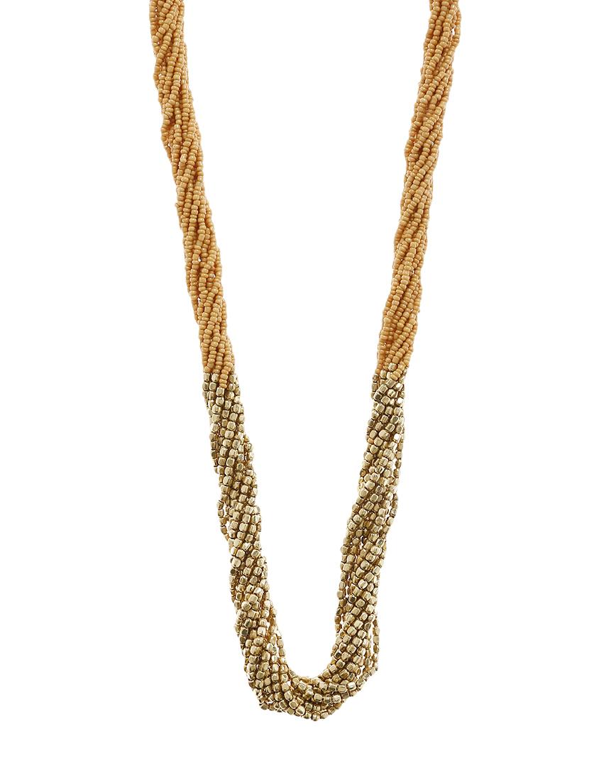 women ethnic daily wear designer beaded necklace - 16234679 - Standard Image - 1