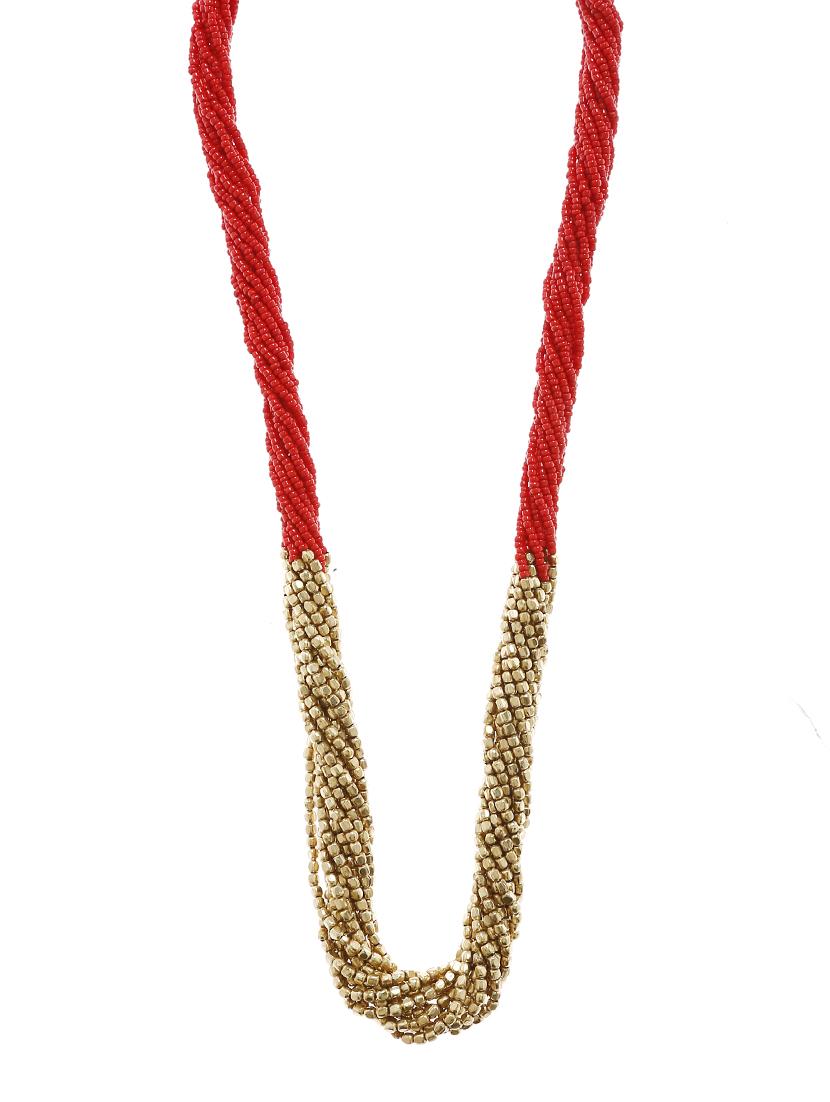  women ethnic daily wear designer beaded necklace - 16234682 -  Standard Image - 1