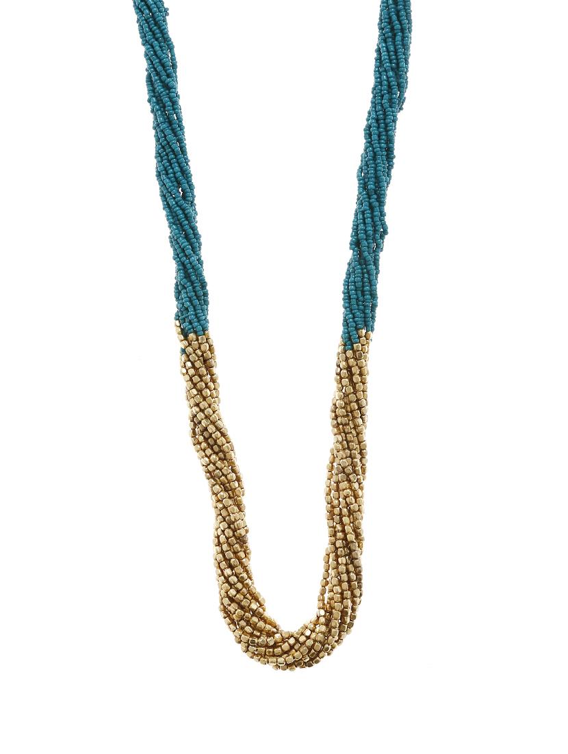 women ethnic daily wear designer beaded necklace - 16234685 - Standard Image - 1